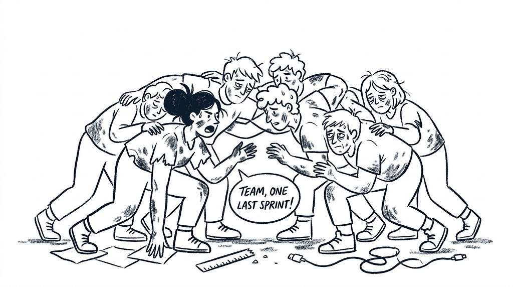 Leading design teams is easy, but we made it complicated