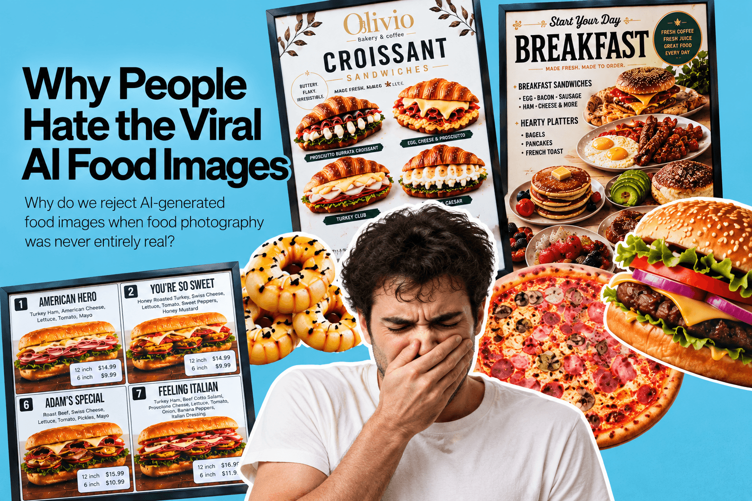 The real reason everyone hates the viral AI food slop images