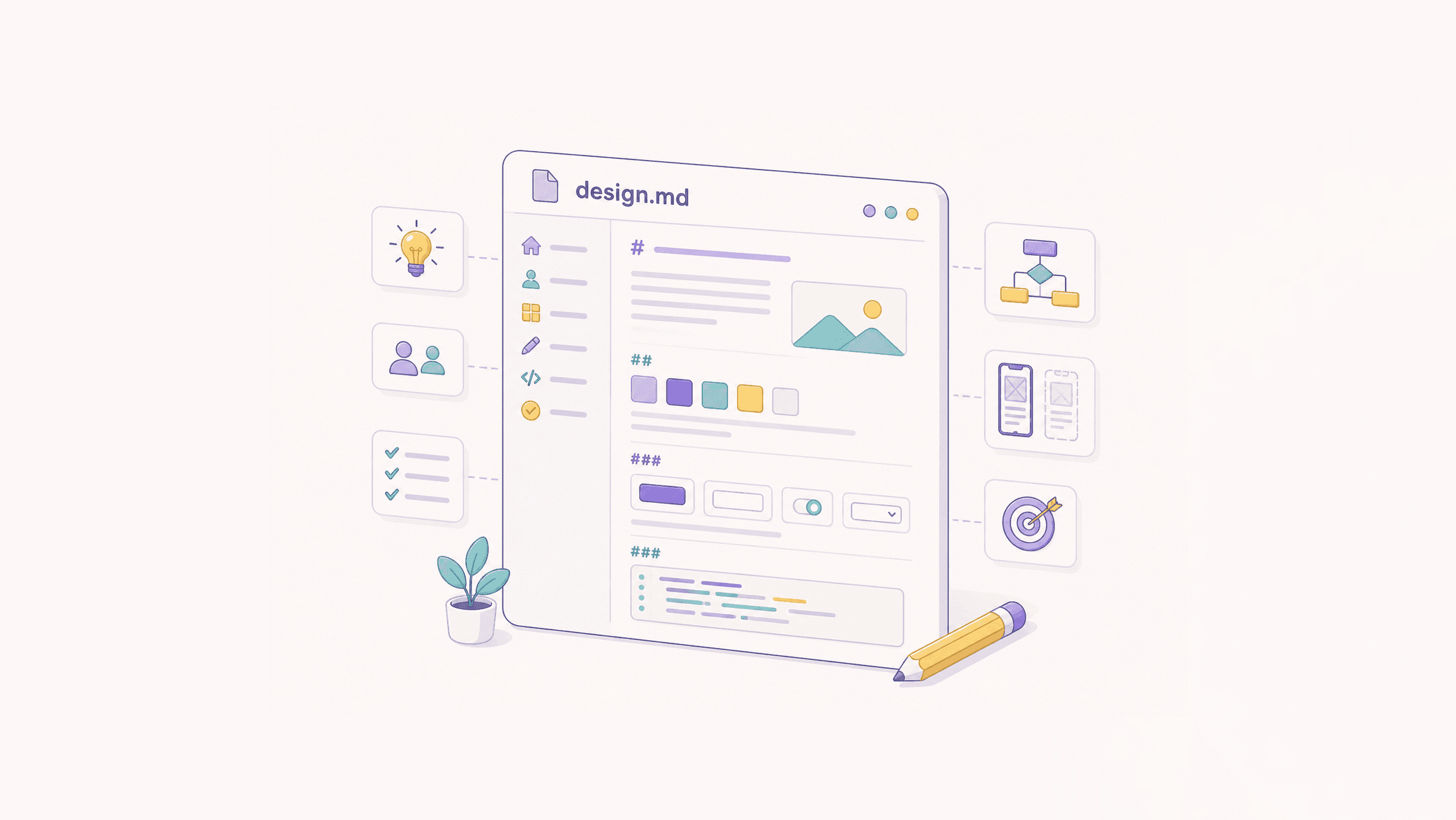 How to write a DESIGN.md file Claude can actually use