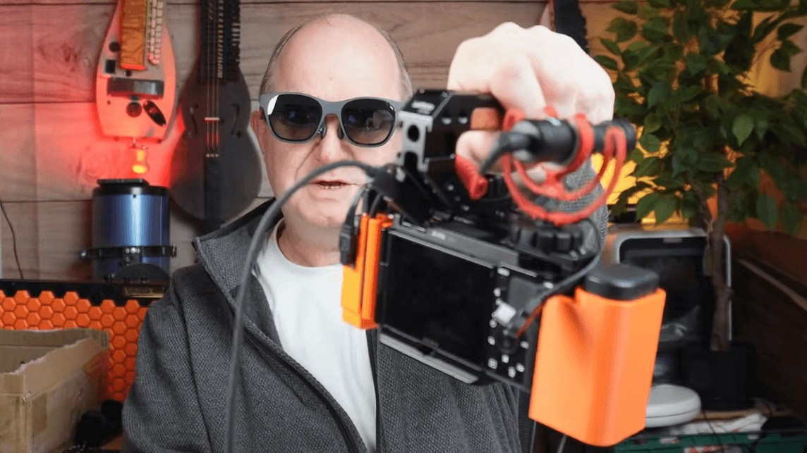 Using Video Glasses As a Camera Viewfinder Is Harder Than It Looks