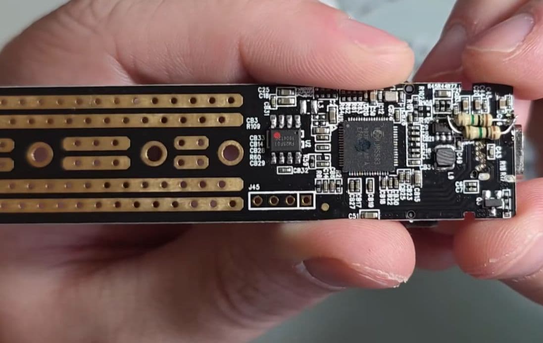 Fixing a JMicron-Based M.2 USB Enclosure That Stopped Working