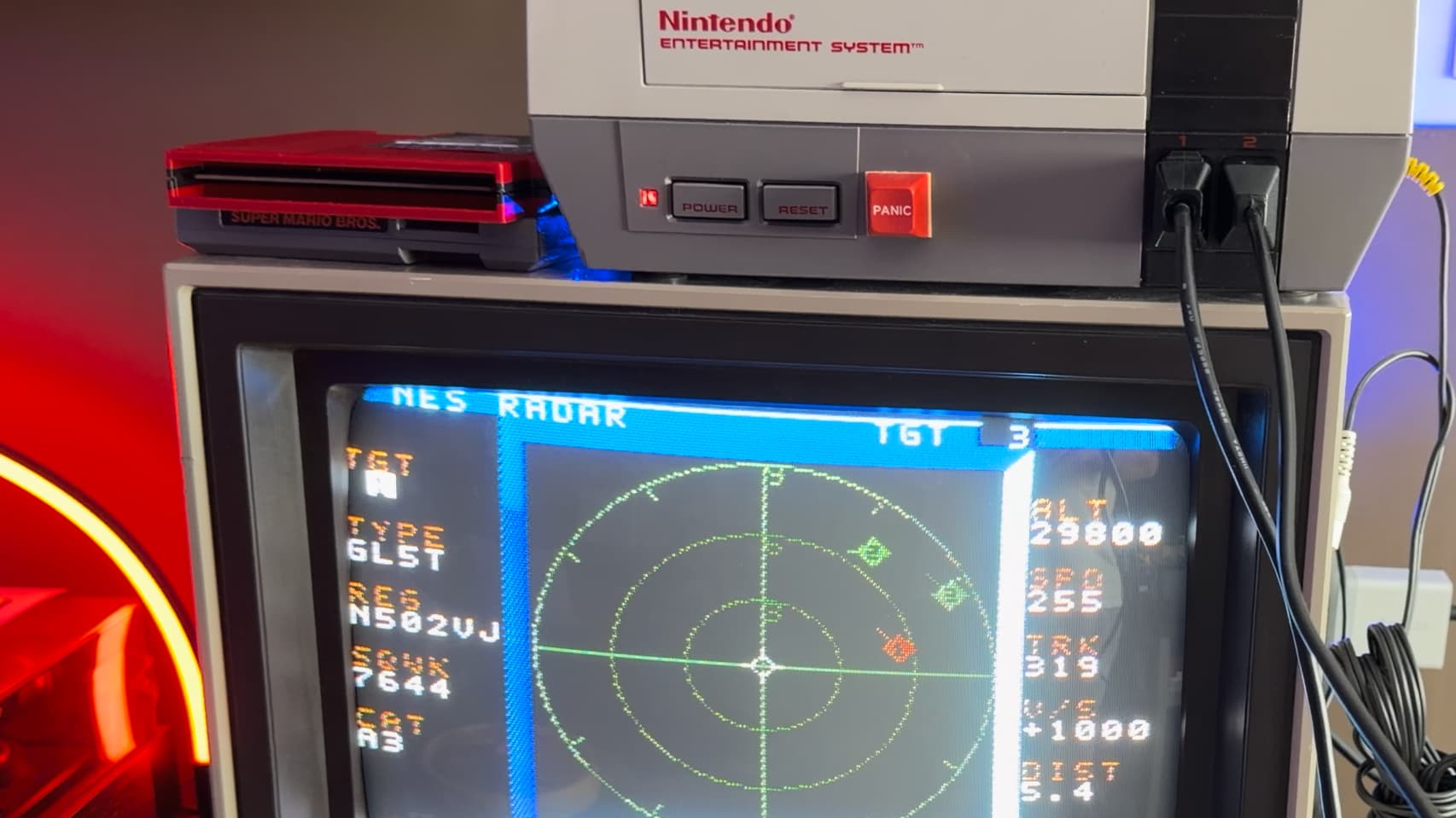 NES Radar Tracks Flights at 9600 Baud
