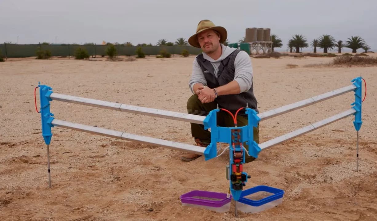 Harvesting Namib Desert Fog with High Voltage