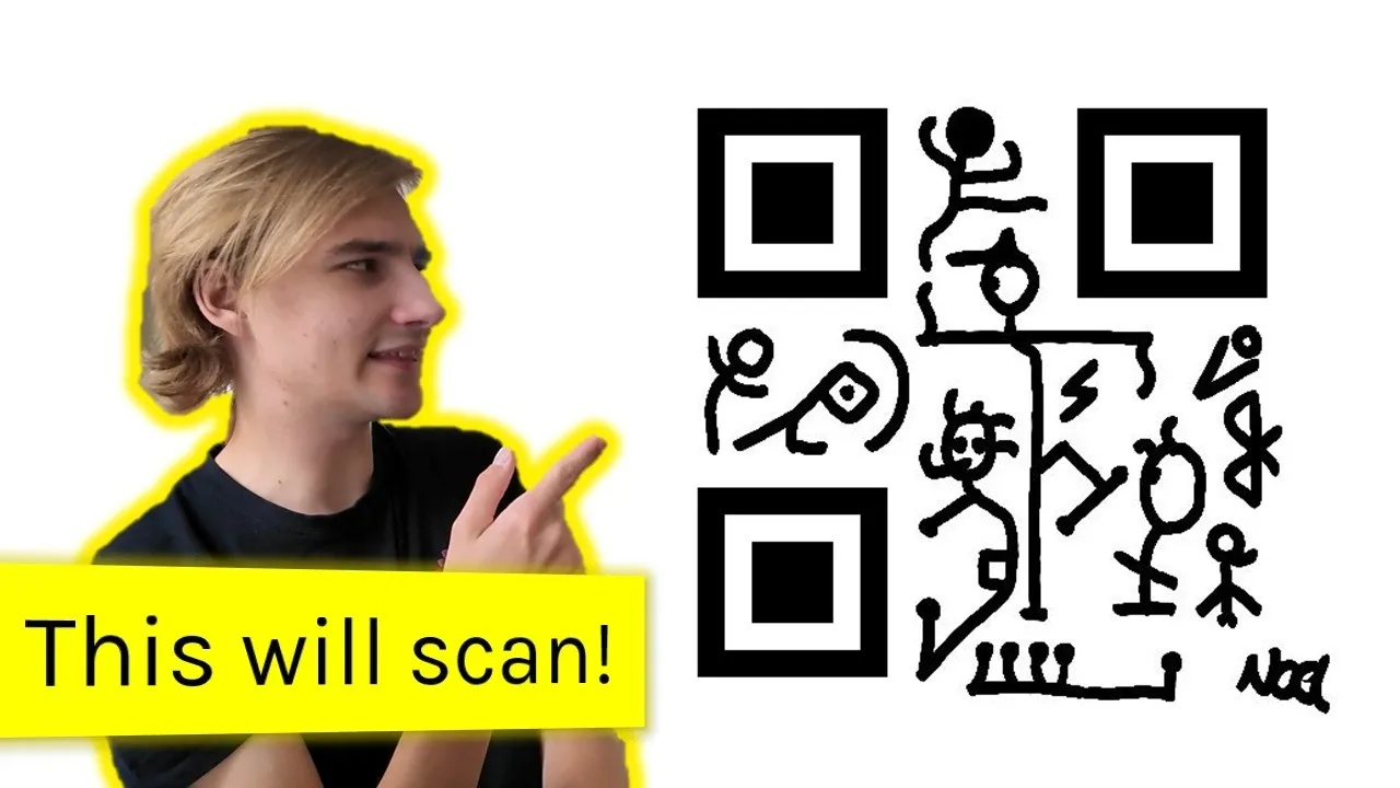 Reading QR Codes by Hand