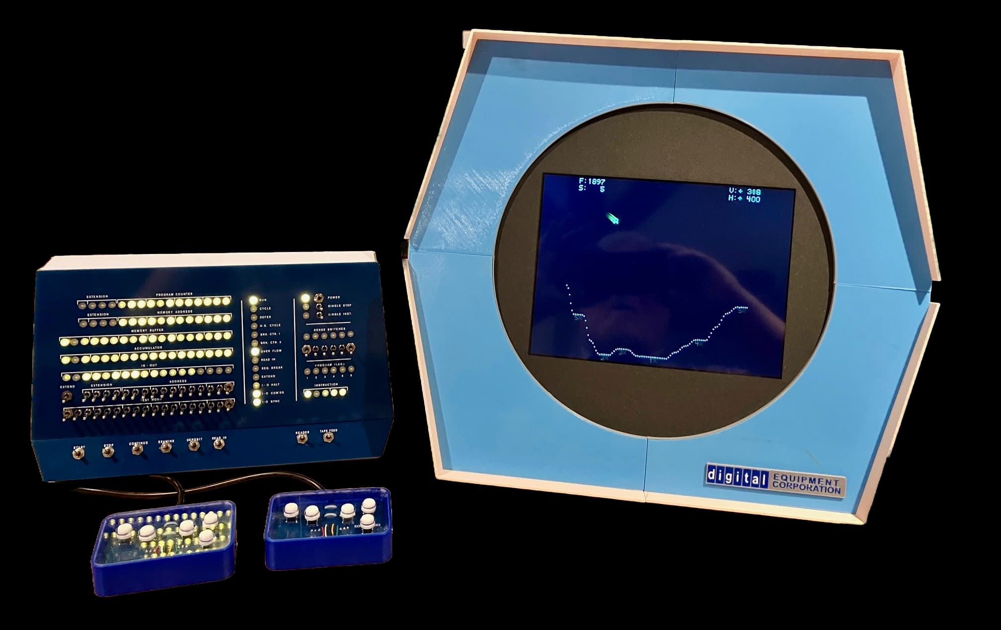 2026 Retrocomputing Challenge: Lunar Lander on the PDP-1