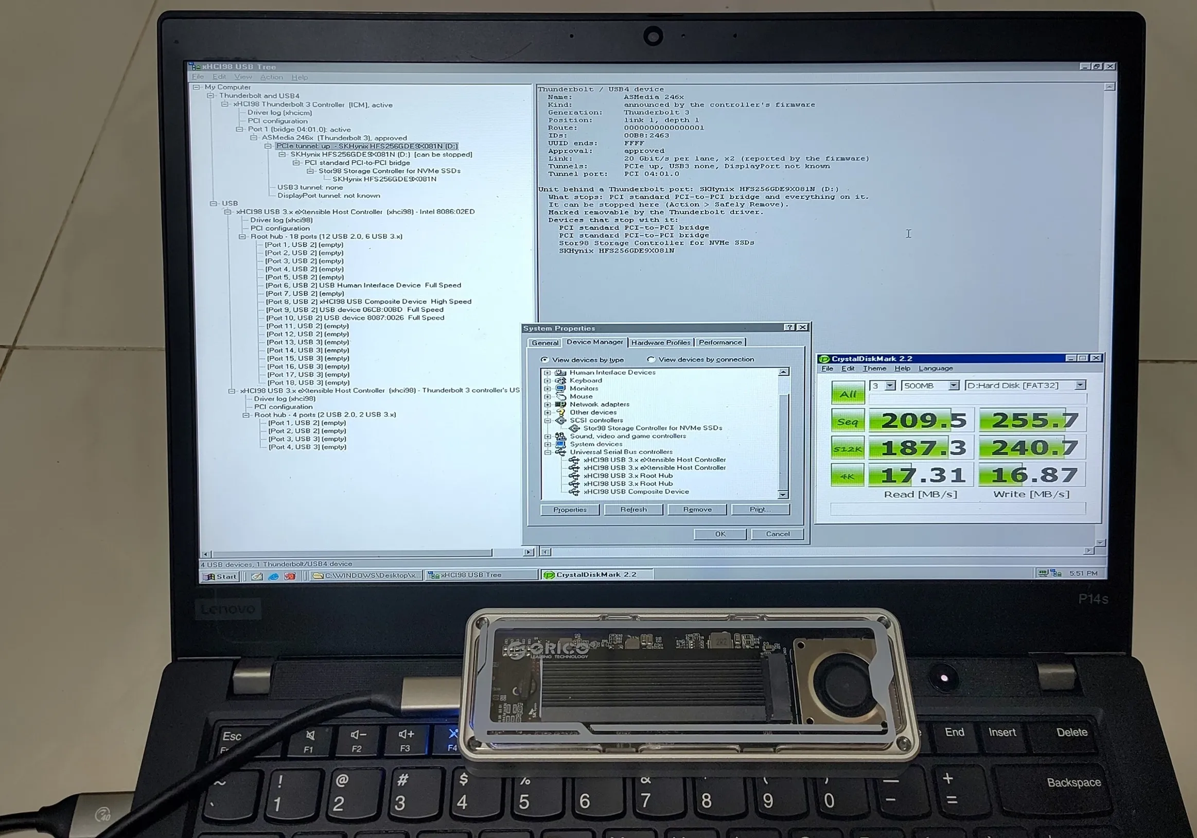 Thunderbolt Strikes Windows98