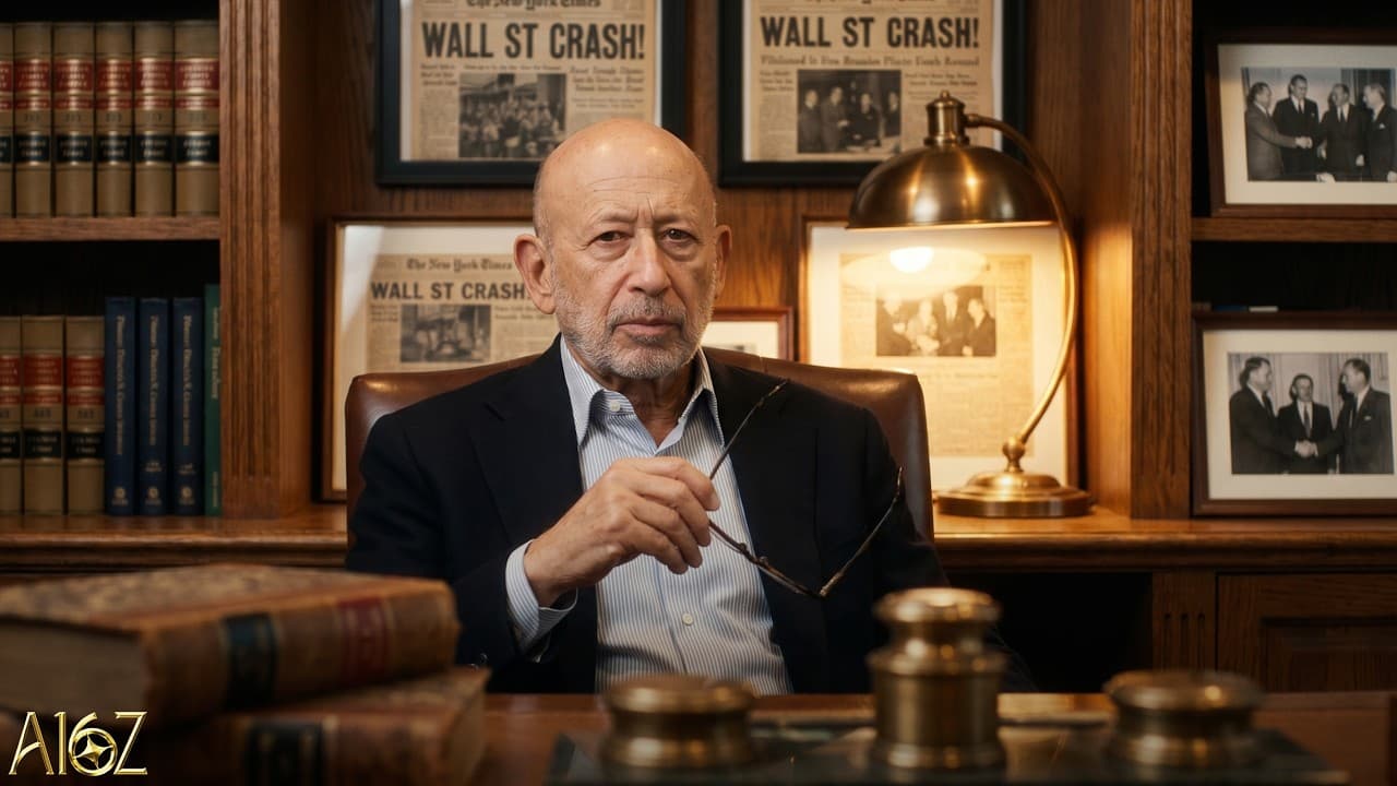 Goldman Sachs Chairman on AI and the Future of Finance | The a16z Show