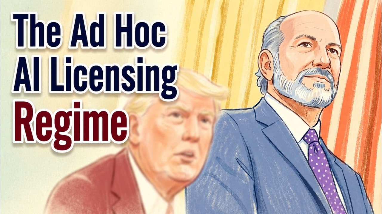 Meet Your Ad Hoc AI Licensing Regime