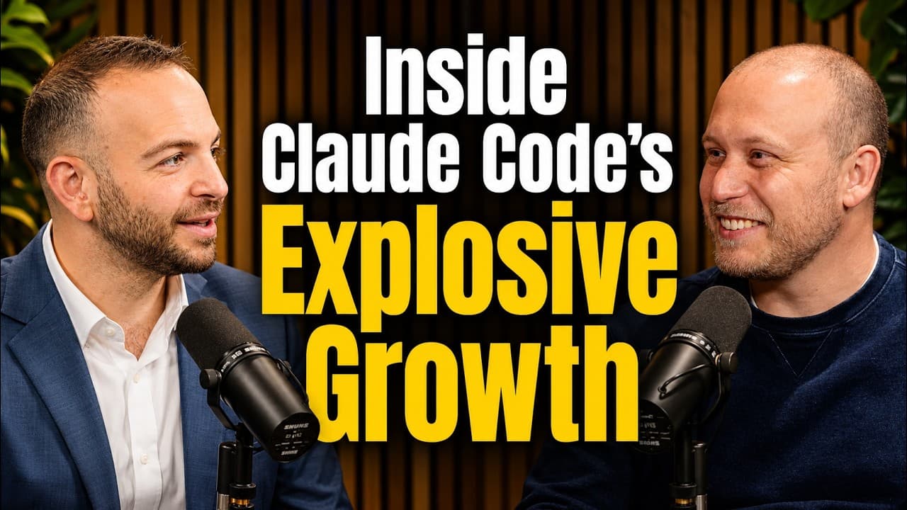 Claude Code Head Boris Cherny: Insane Growth, Tokenmaxxing, AI Agents' Next Frontier