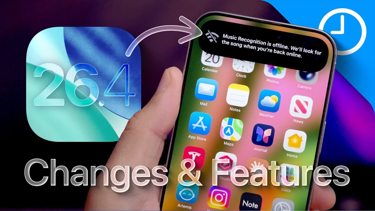 iOS 26.4 RC – 8 New Emoji + Surprising New Features!