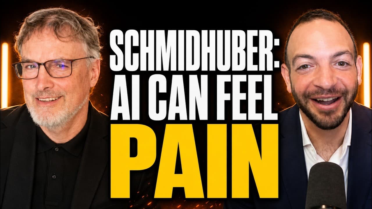 AI Pioneer Jürgen Schmidhuber: AI Already Feels Pain, Loves, and Is Self-Aware