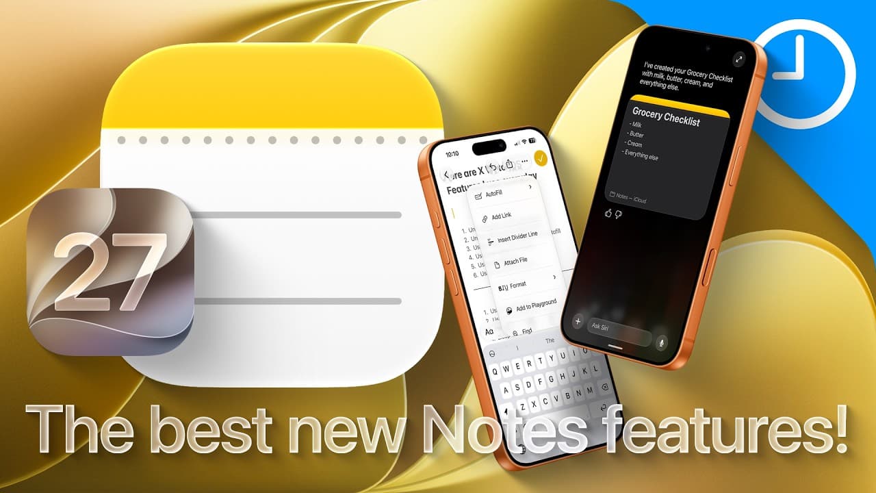 iOS 27 Makes Apple Notes SO Much Better