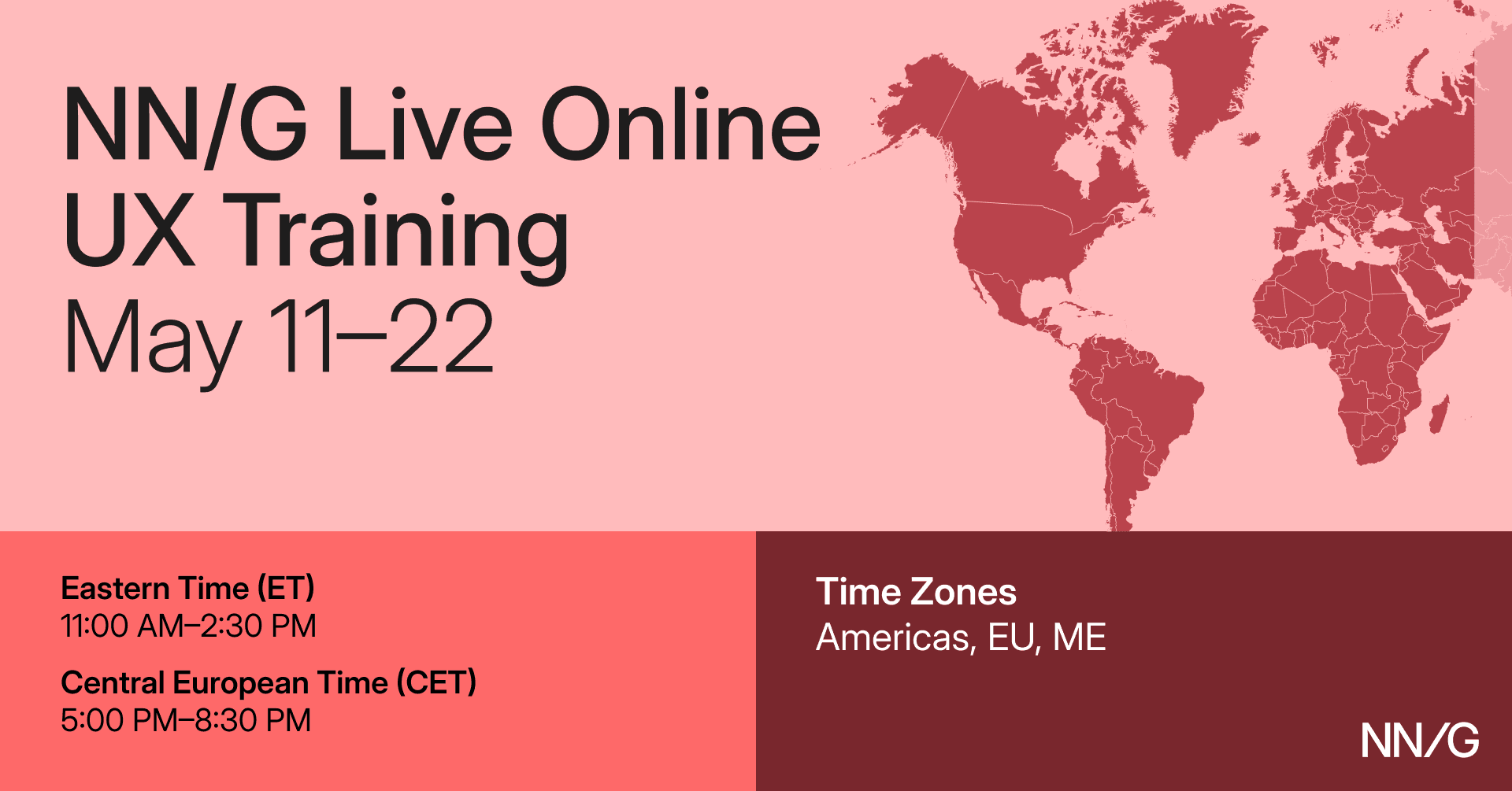 UX Conference May Announced (May 11 - May 22)