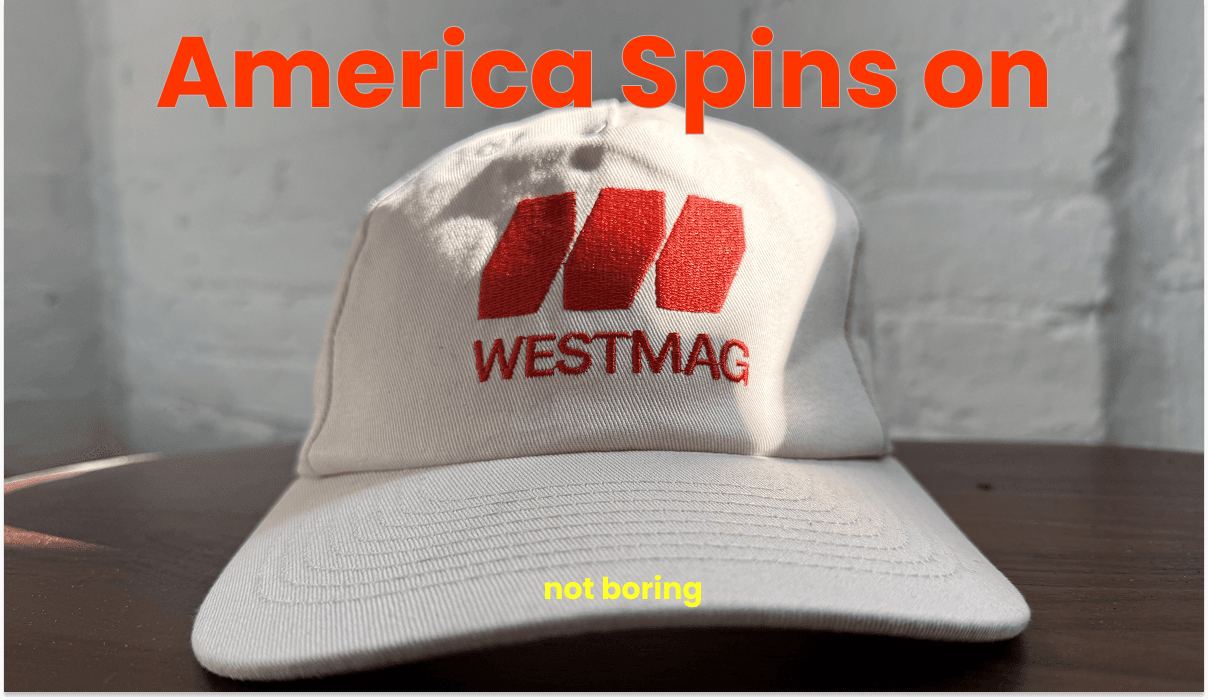 America Spins on Westmag