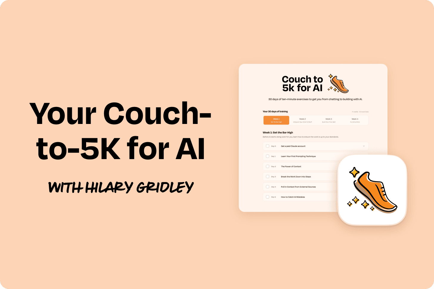 Your Couch-to-5K for AI
